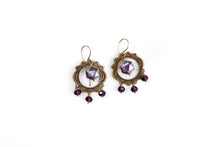 Load image into Gallery viewer, Crystal Sunburst Dangle Boho Statement Earrings | As Seen On TV | Home Economics