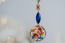 Load image into Gallery viewer, Girl with Candy Cane Holiday Ornament