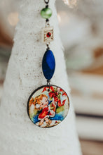 Load image into Gallery viewer, Girl with Candy Cane Holiday Ornament