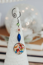 Load image into Gallery viewer, Girl with Candy Cane Holiday Ornament