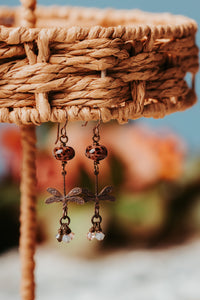 Cafe au Last Flight of the Dragonfly Earrings