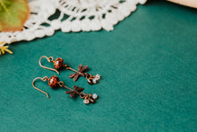 Load image into Gallery viewer, Cafe au Last Flight of the Dragonfly Earrings