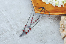 Load image into Gallery viewer, Eye See You Gemstone Crystal Necklace