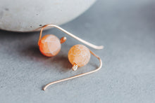 Load image into Gallery viewer, Fire Agate 14k Gold Filled Earrings | As Seen On TV | Netflix Firefly Lane