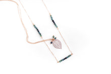 Load image into Gallery viewer, Paraiba Blue Two Necklace Set | As Seen On The Young &amp; The Restless