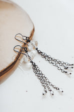 Load image into Gallery viewer, Crystal Lantern Oxidized Sterling Silver Earrings
