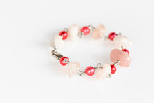 Load image into Gallery viewer, As Seen On Jane the Virgin Rose Quartz Freshwater Pearl Bracelet
