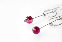 Load image into Gallery viewer, As Seen On The Good Fight Gemstone Pendulum Earrings