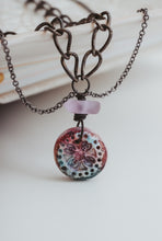 Load image into Gallery viewer, Tie Dye Pendant Choker Necklace