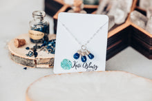Load image into Gallery viewer, Lapis Lazuli Gemstone Drops Sterling Silver Necklace As Seen On Seal Team