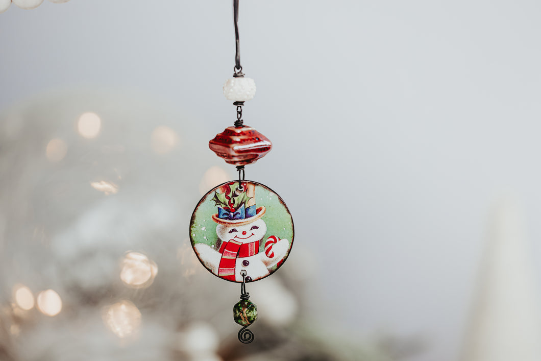 Snowman Holiday Ornament